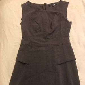 Charcoal Short Dress